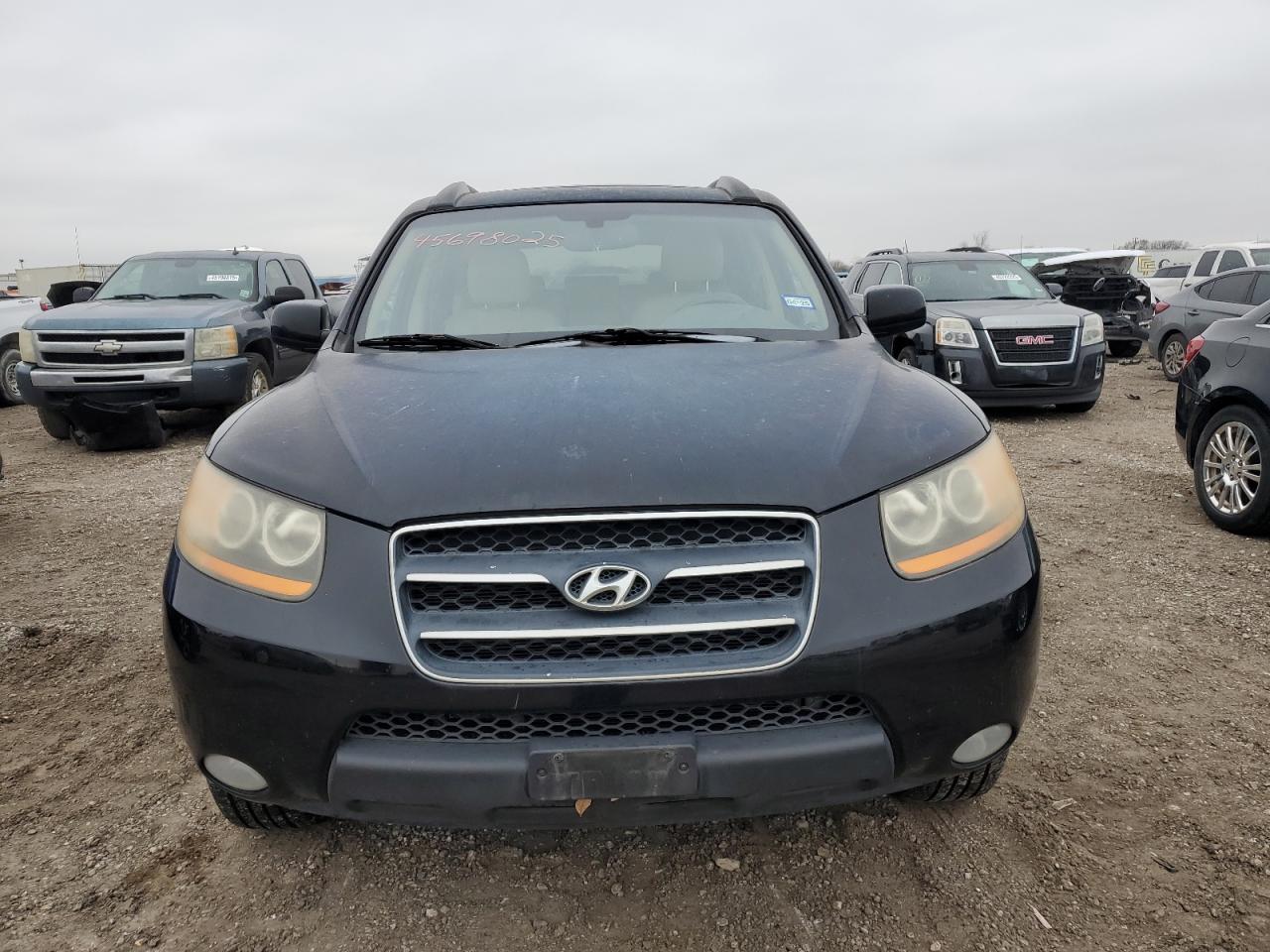 2008 Hyundai Santa Fe VIN 5NMSH13E98H163868 Copart auction photo, front end / minor dent/scratches damage thumbnail 5