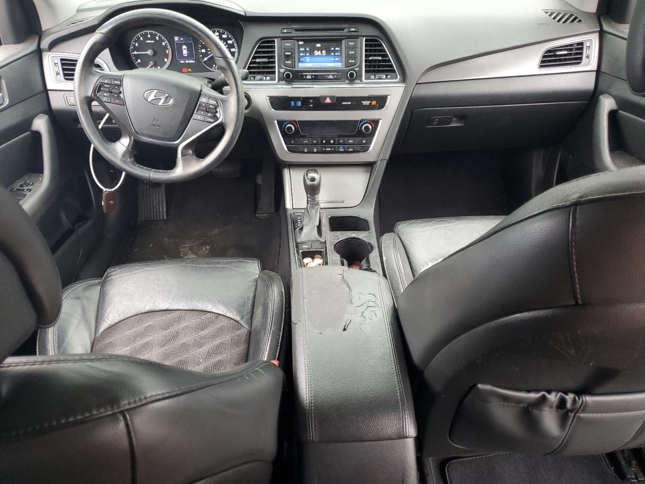 2015 Hyundai Sonata VIN 5NPE34AF8FH156354 Copart auction photo, minor dent/scratches damage thumbnail 8