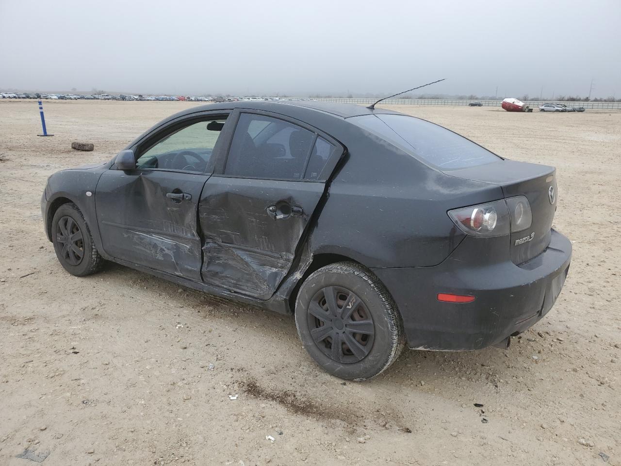 2008 Mazda 3 VIN JM1BK12F781146704 Copart auction photo, side / minor dent/scratches damage thumbnail 2