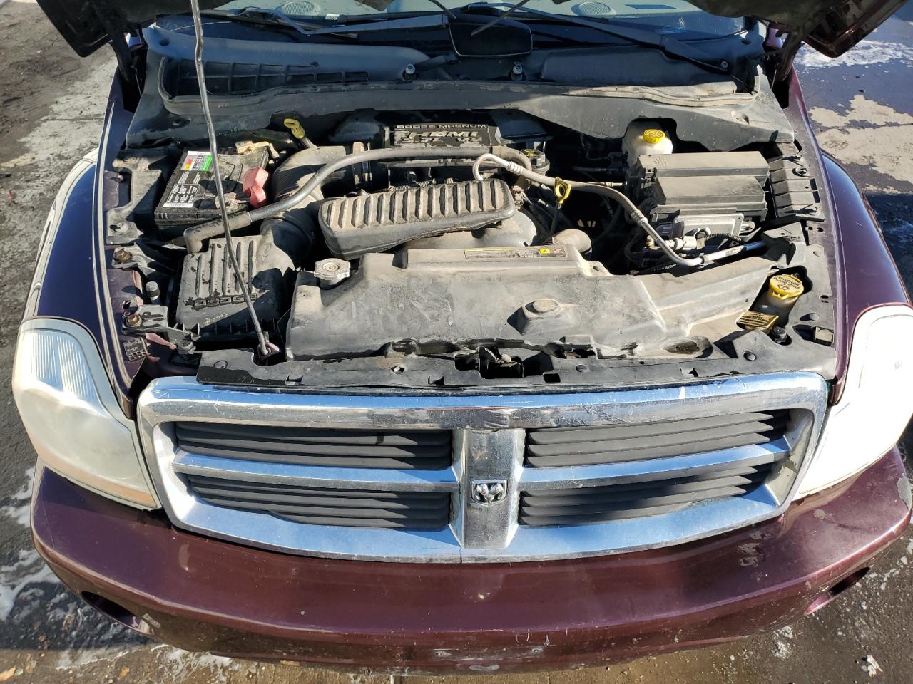 2005 Dodge Durango VIN 1D4HB48D65F583385 Copart auction photo, rear end / front end damage thumbnail 12