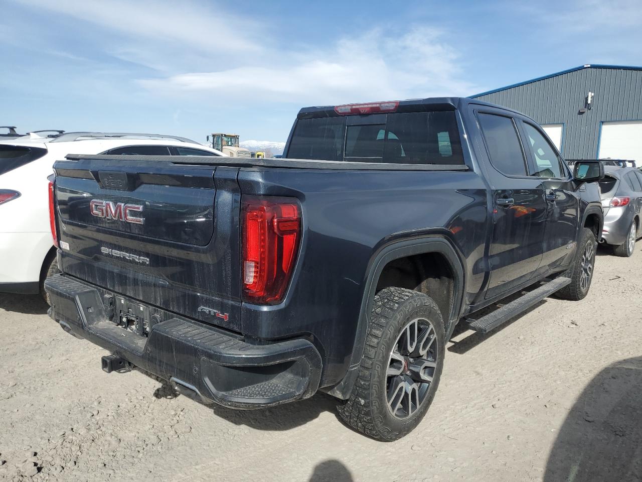 2021 GMC Sierra VIN 1GTP9EED9MZ302644 Copart auction photo, front end damage thumbnail 3