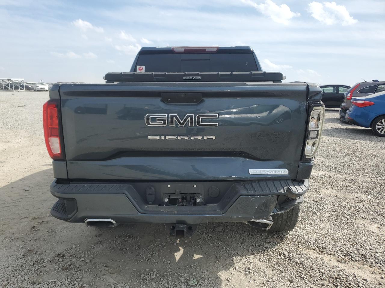 2020 GMC Sierra VIN 3GTU9CED9LG105883 Copart auction photo, rear end / front end damage thumbnail 6
