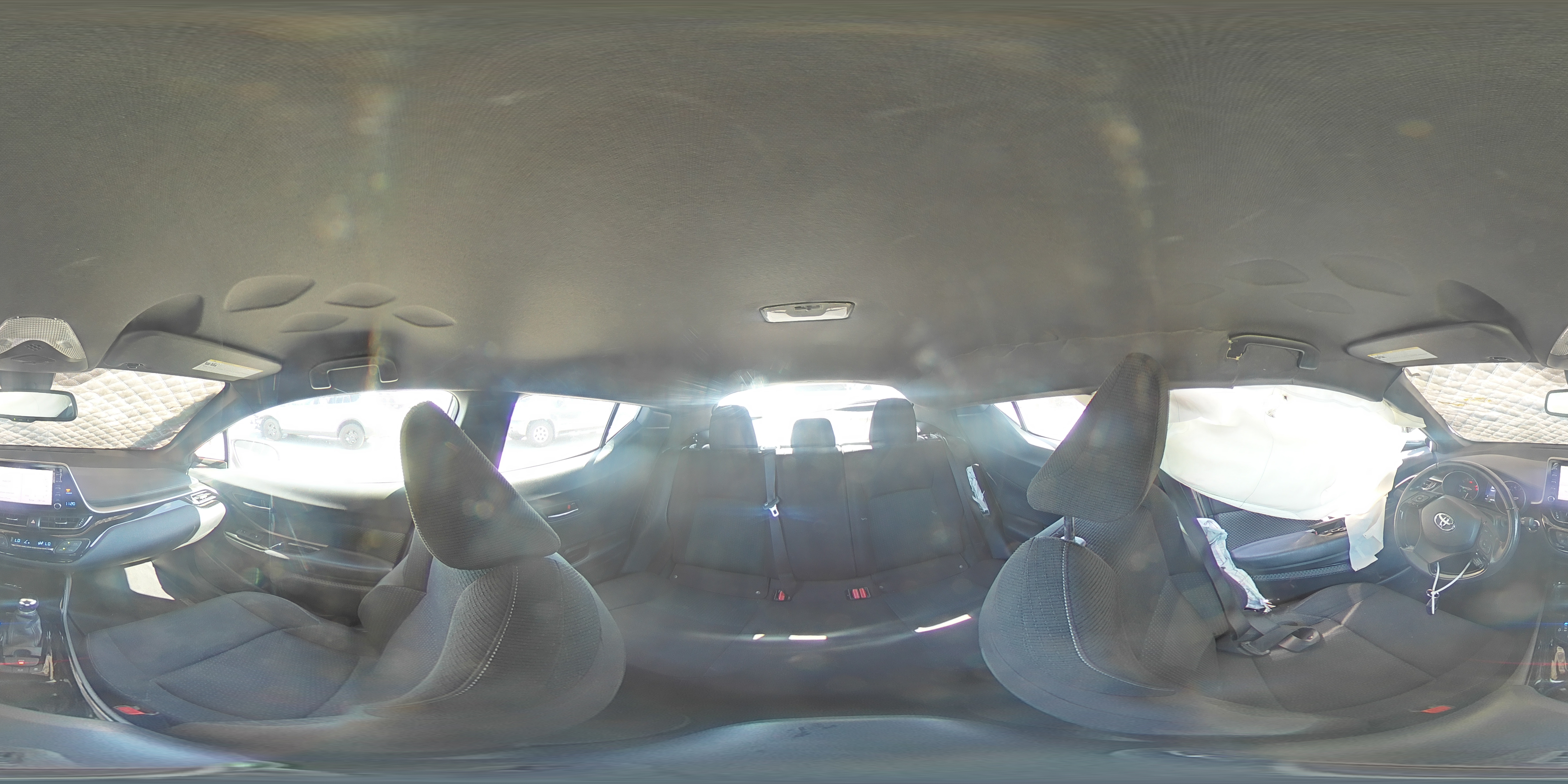 2019 Toyota C-HR VIN JTNKHMBX8K1052603 Copart auction photo, side damage thumbnail 14