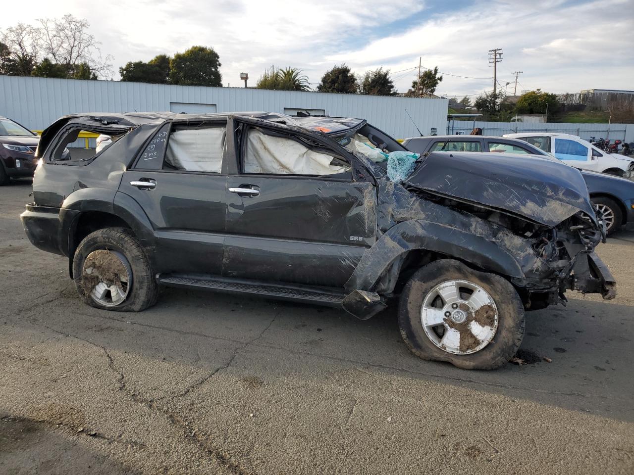 2007 Toyota 4Runner VIN JTEZU14R870092751 Copart auction photo, all over damage thumbnail 4