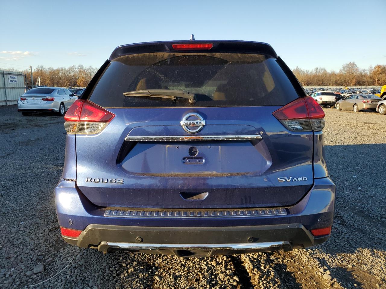 2020 Nissan Rogue VIN KNMAT2MV2LP504705 Copart auction photo, front end / rear end damage thumbnail 6