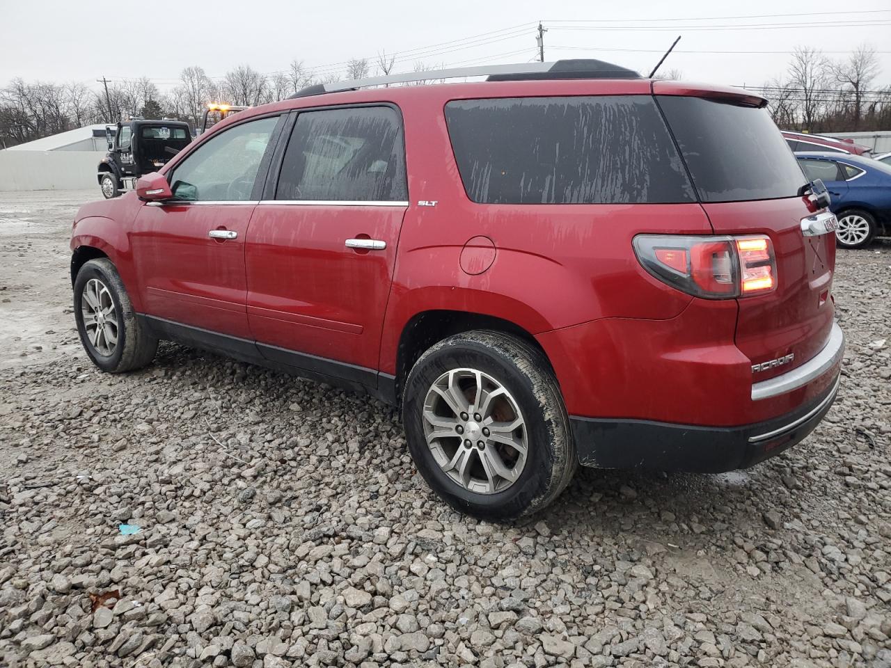 2014 GMC Acadia VIN 1GKKRRKD8EJ304251 Copart auction photo, front end damage thumbnail 2