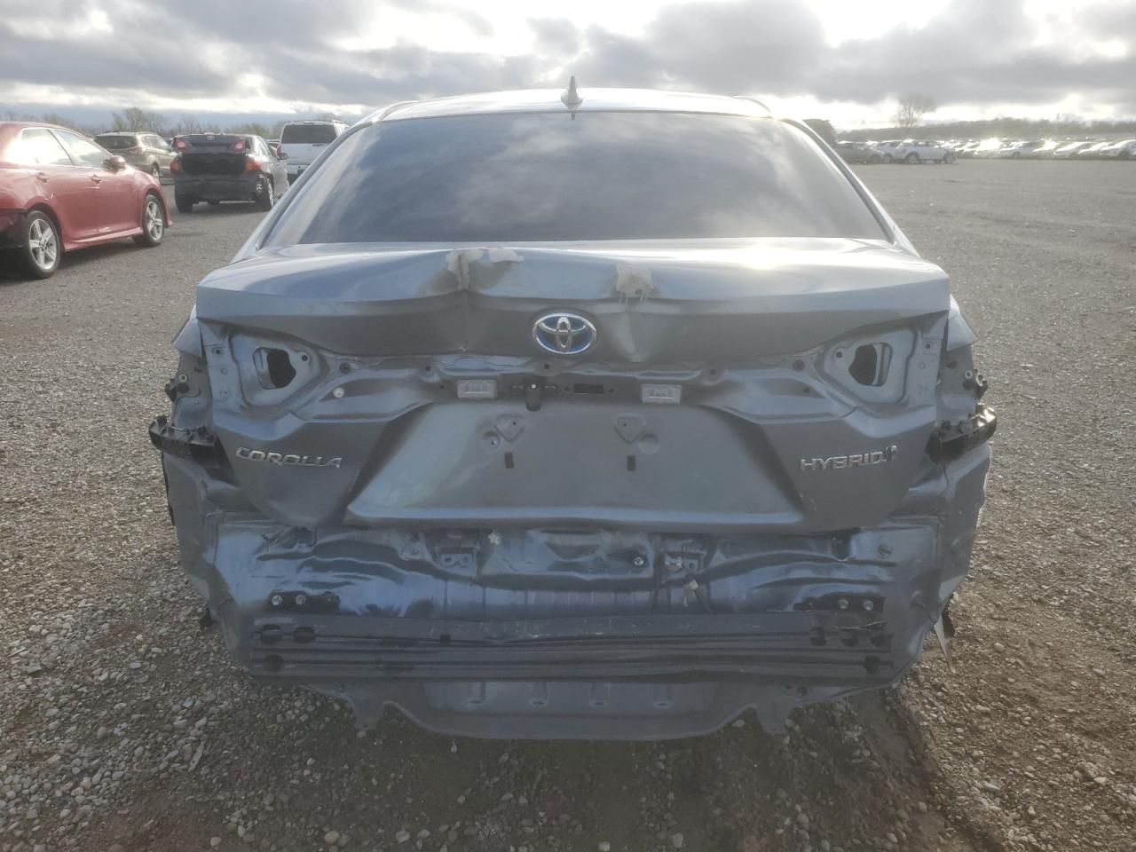 2020 Toyota Corolla VIN JTDEBRBE4LJ014513 Copart auction photo, rear end / front end damage thumbnail 6
