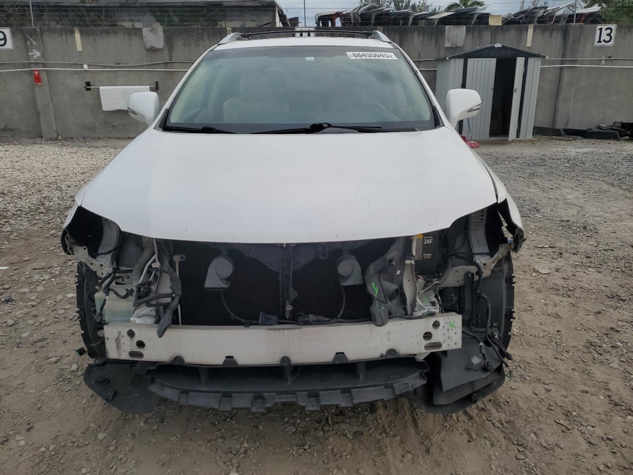 2014 Lexus RX VIN 2T2ZK1BA4EC134144 Copart auction photo, front end damage thumbnail 5