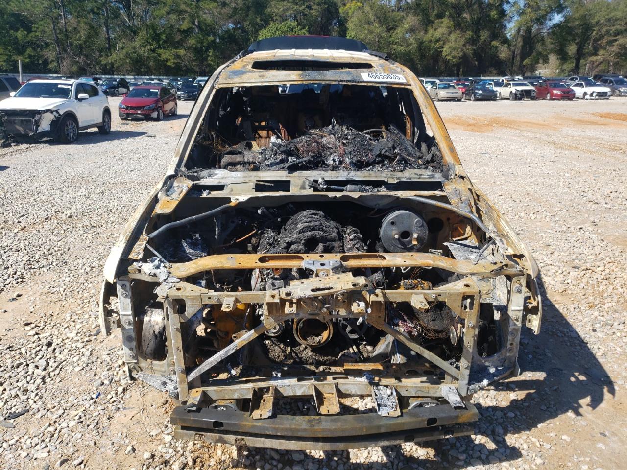 2016 Chevrolet Tahoe VIN 1GNSCBKC9GR434238 Copart auction photo, burn damage thumbnail 5
