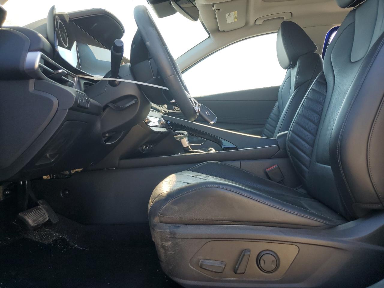 2023 Hyundai Elantra VIN KMHLN4AJ2PU066352 Copart auction photo, side / rear end damage thumbnail 7