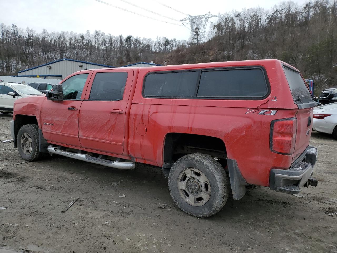 2018 Chevrolet Silverado VIN 1GC1KVEY9JF237045 Copart auction photo, front end / rear end damage thumbnail 2