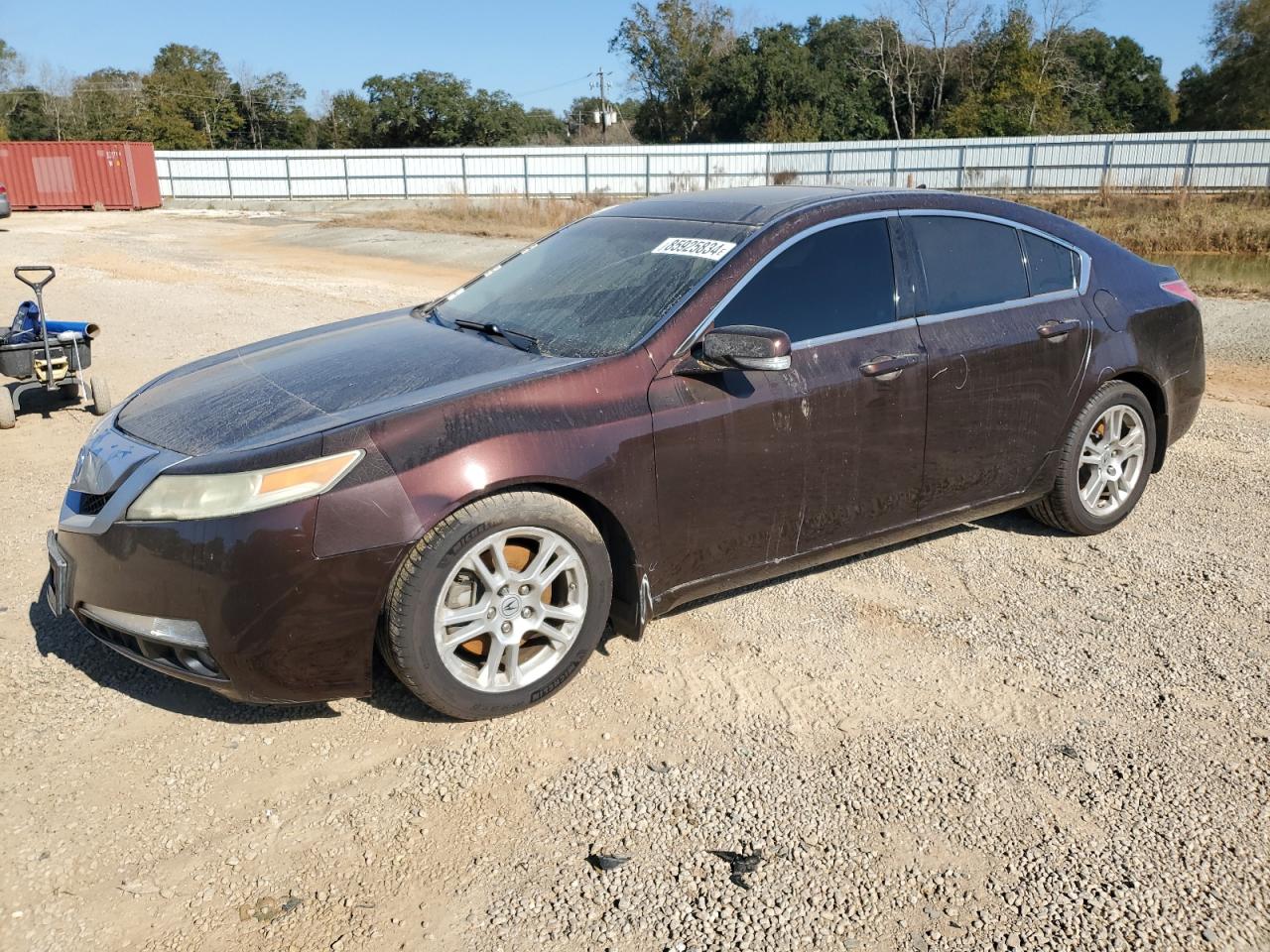 2009 Acura TL VIN 19UUA86219A011507