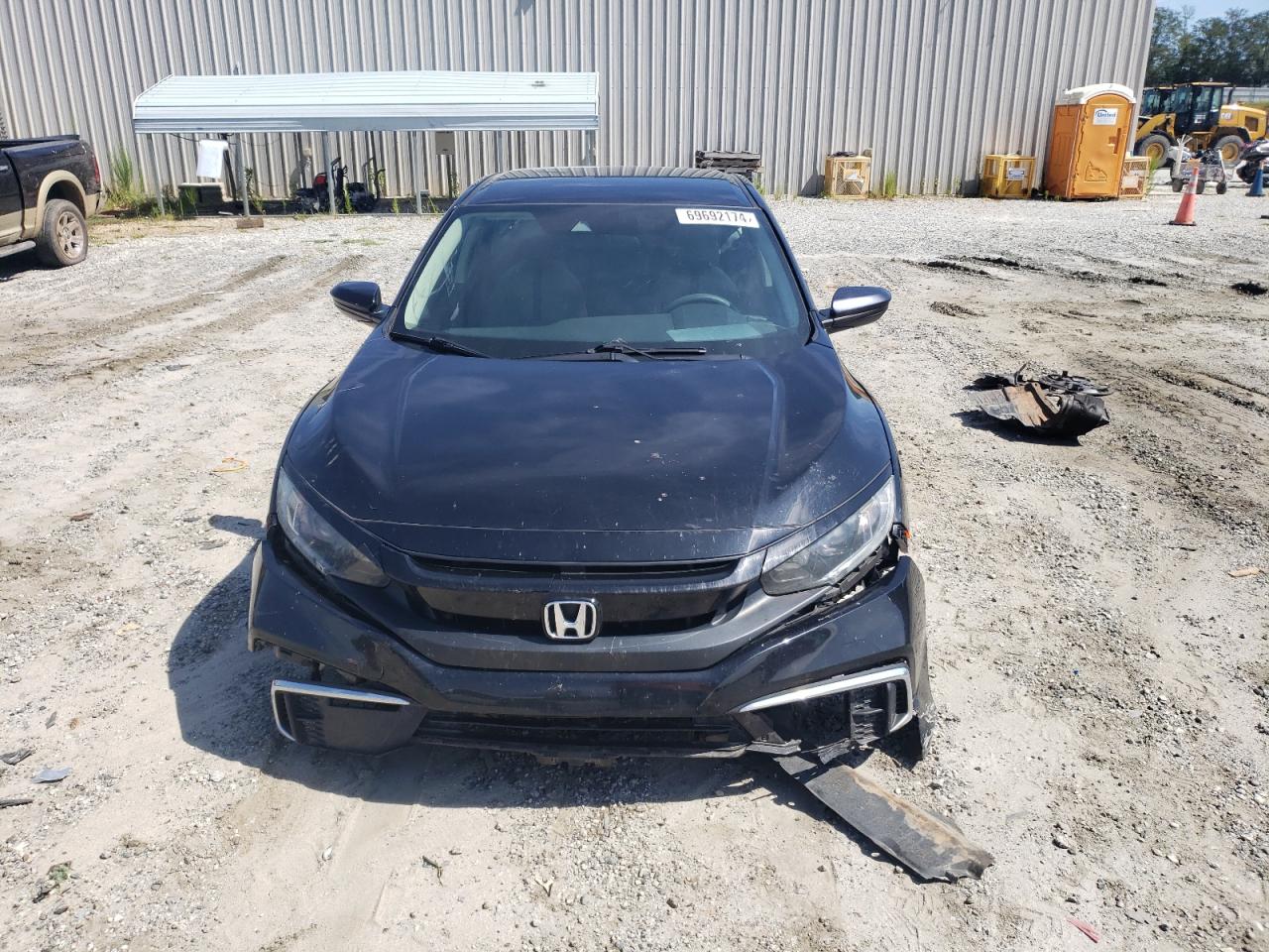 2019 Honda Civic VIN 2HGFC2F62KH603203 Copart auction photo, all over damage thumbnail 5