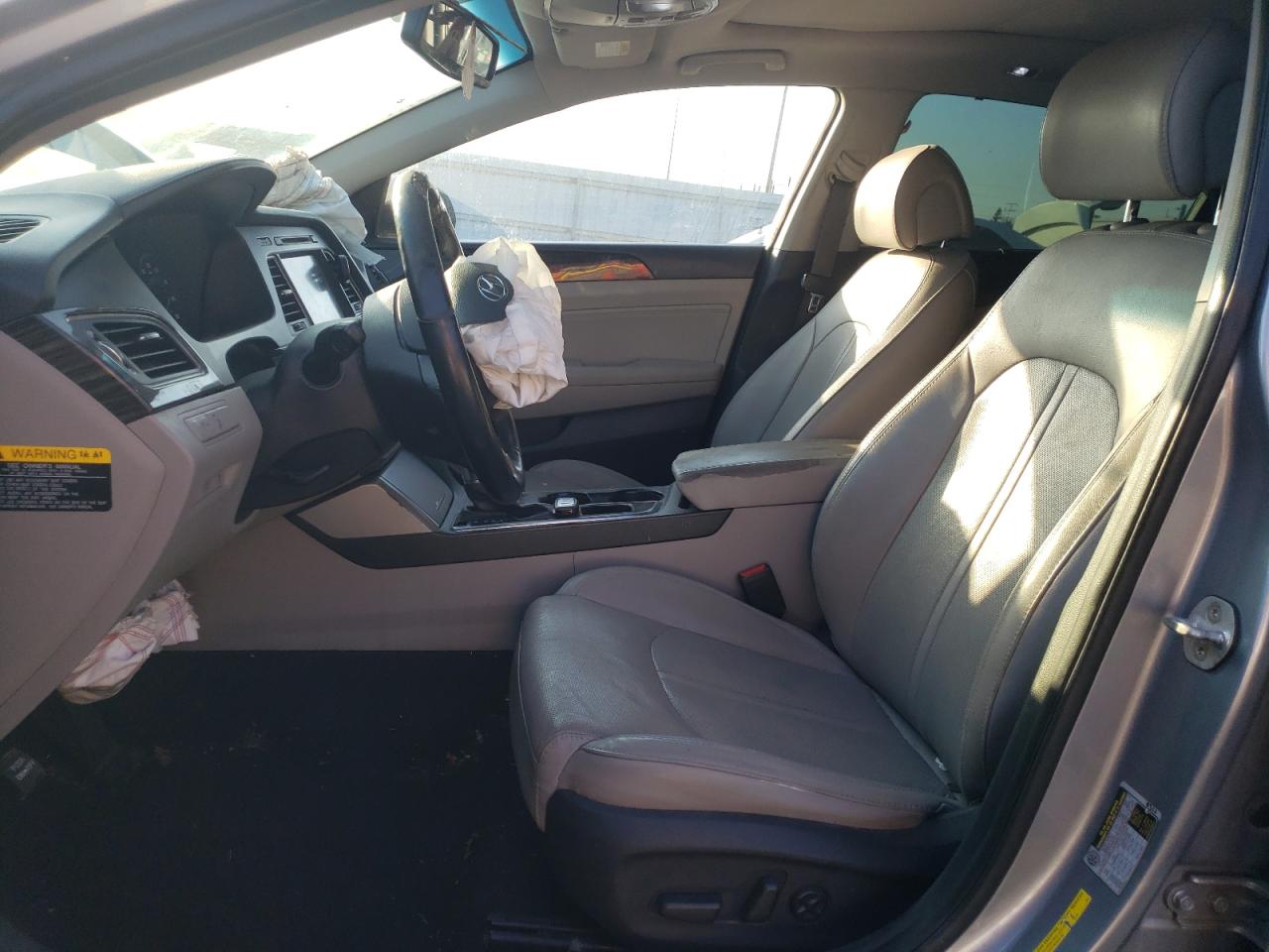 2016 Hyundai Sonata VIN 5NPE34AF5GH396186 Copart auction photo, front end damage thumbnail 7