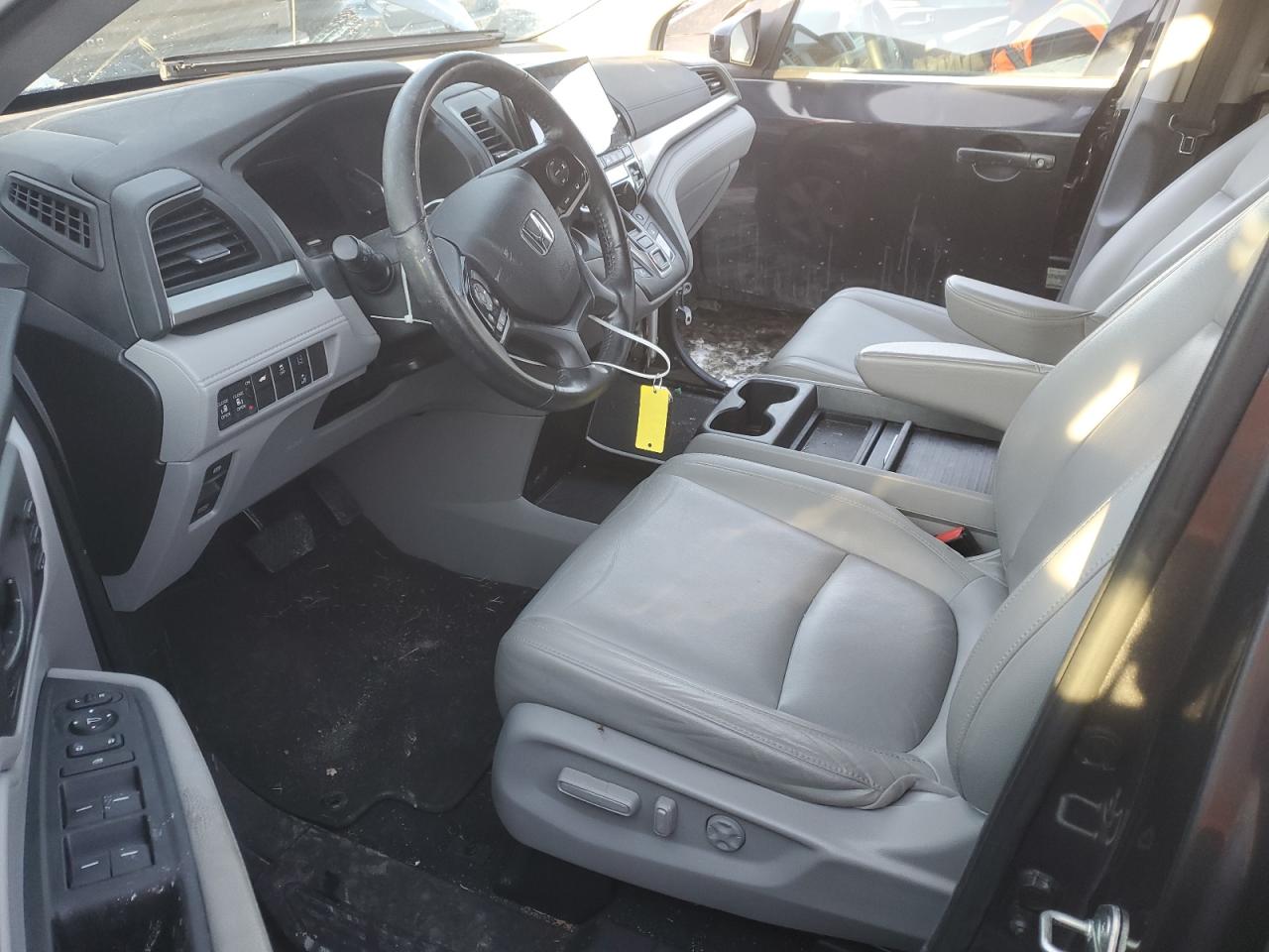 2019 Honda Odyssey VIN 5FNRL6H75KB080676 Copart auction photo, front end / side damage thumbnail 7