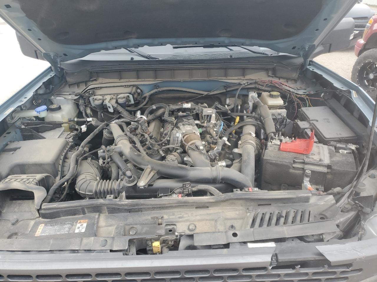 2022 Ford Bronco VIN 1FMEE5DP4NLB49945 Copart auction photo, front end damage thumbnail 13