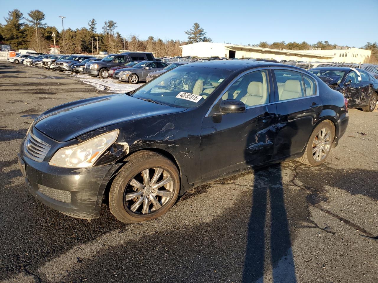 2007 Infiniti G VIN JNKBV61F17M823814