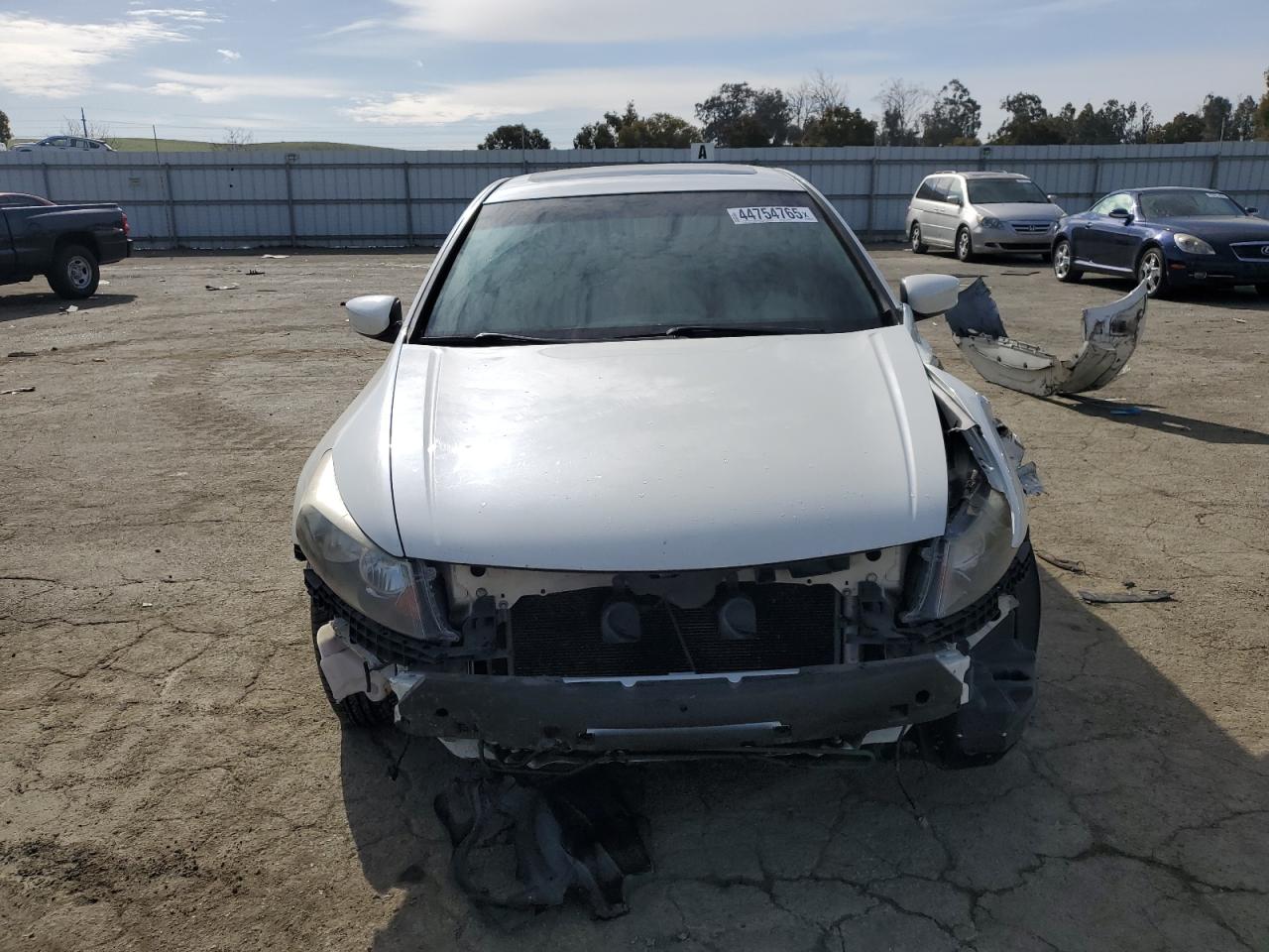 2010 Honda Accord VIN 1HGCP3F87AA004390 Copart auction photo, front end damage thumbnail 5