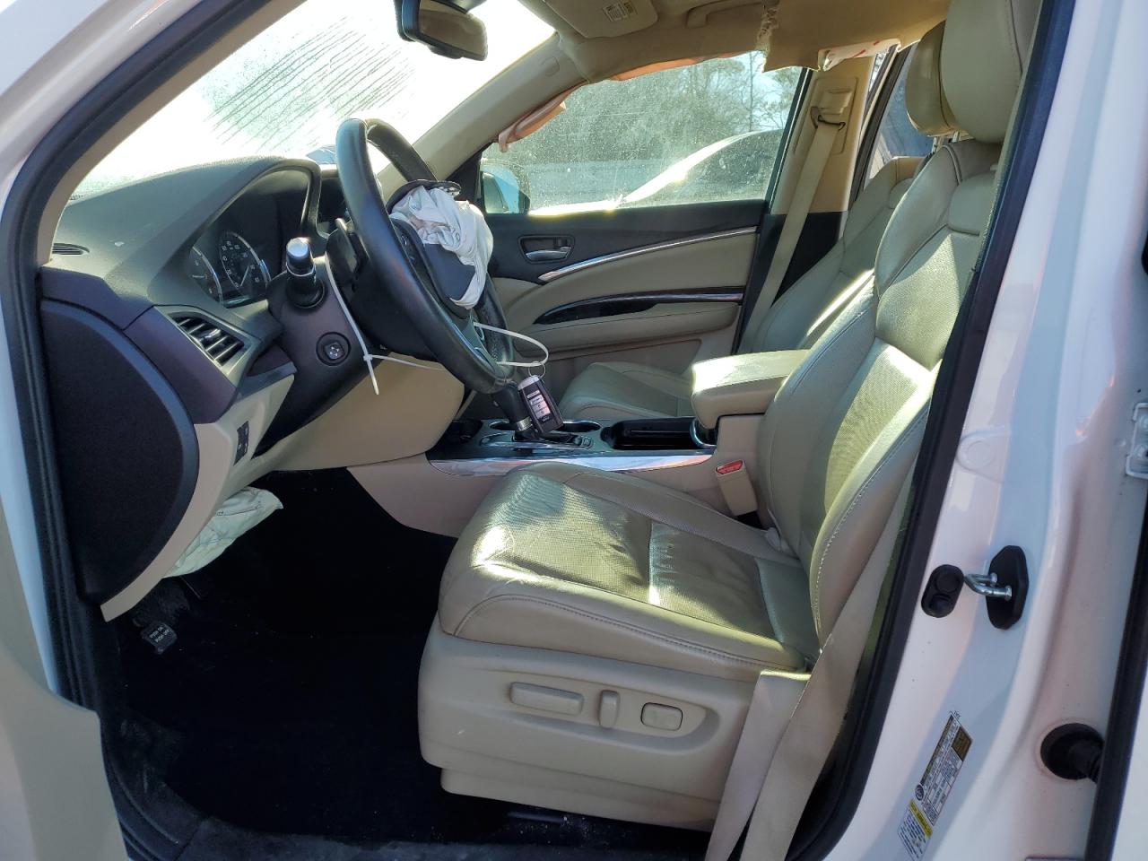 2015 Acura MDX VIN 5FRYD3H82FB008516 Copart auction photo, front end damage thumbnail 7