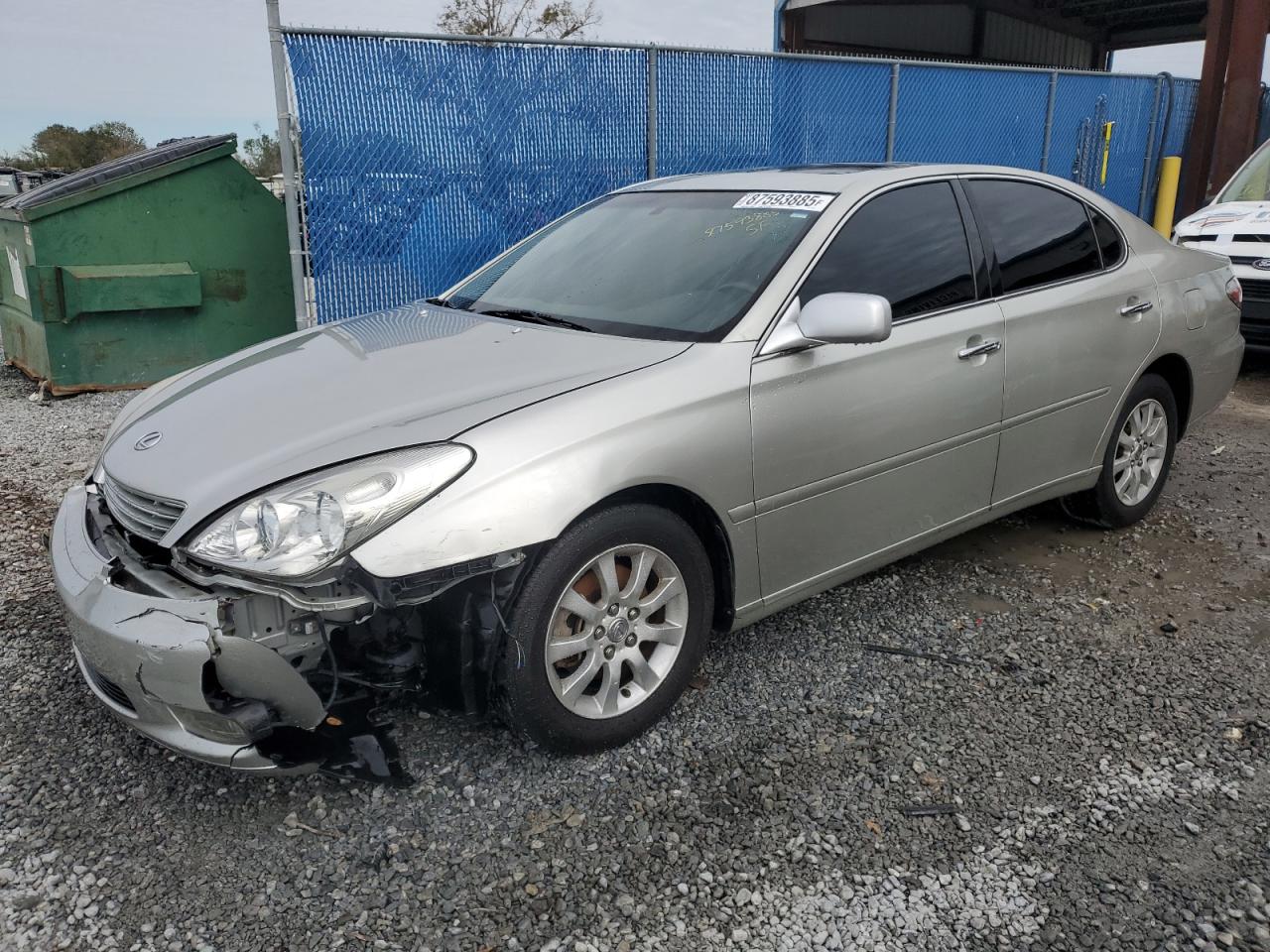 2003 Lexus ES VIN JTHBF30G536018161
