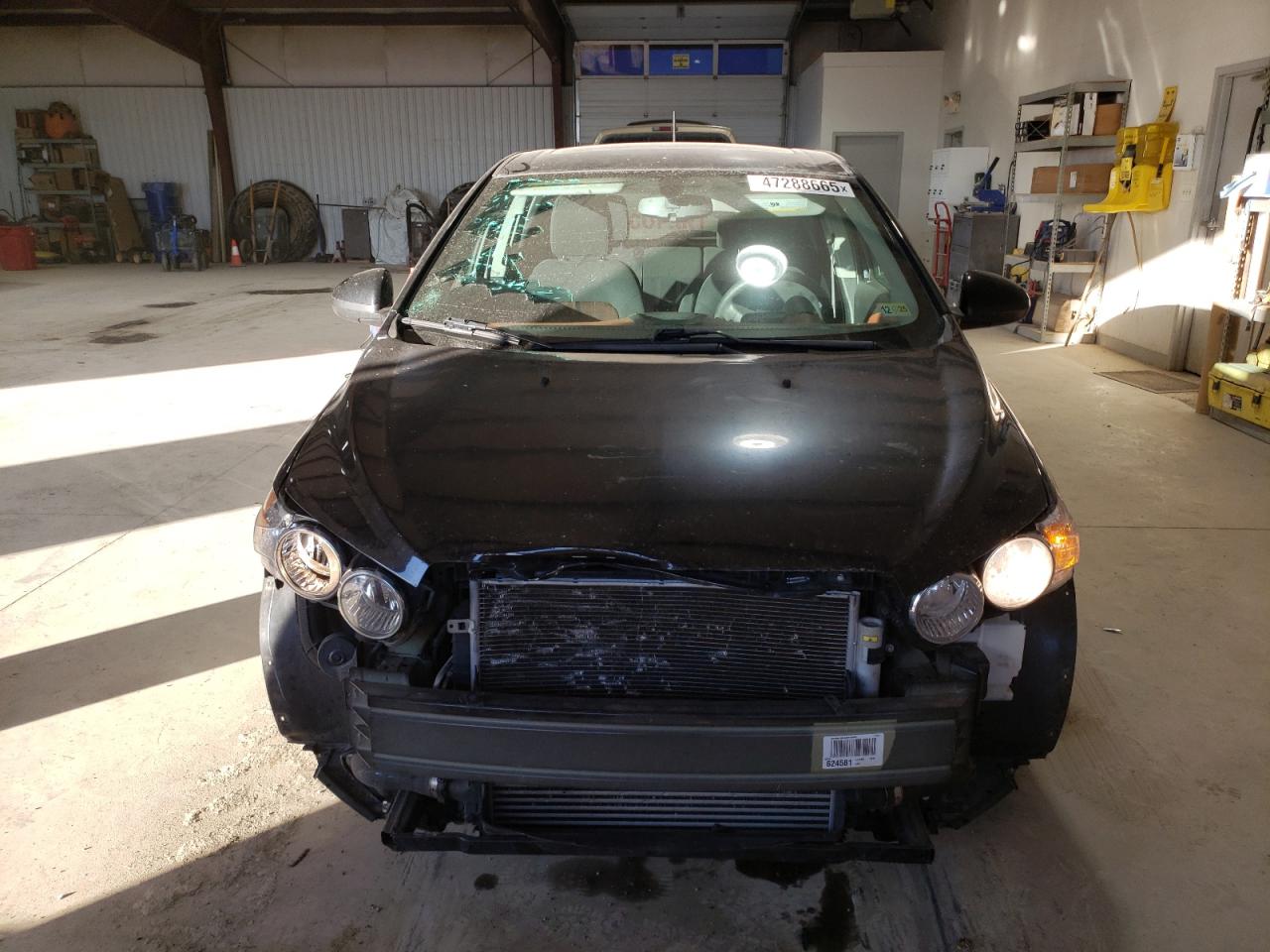 2016 Chevrolet Sonic VIN 1G1JC6SB1G4164737 Copart auction photo, front end damage thumbnail 5