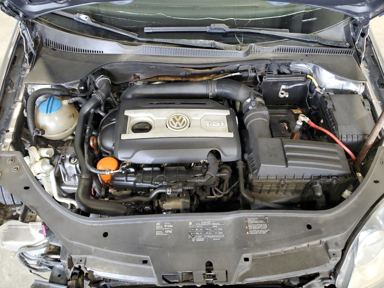 2009 Volkswagen GTI VIN WVWGD71K99W131014 Copart auction photo, front end damage thumbnail 11