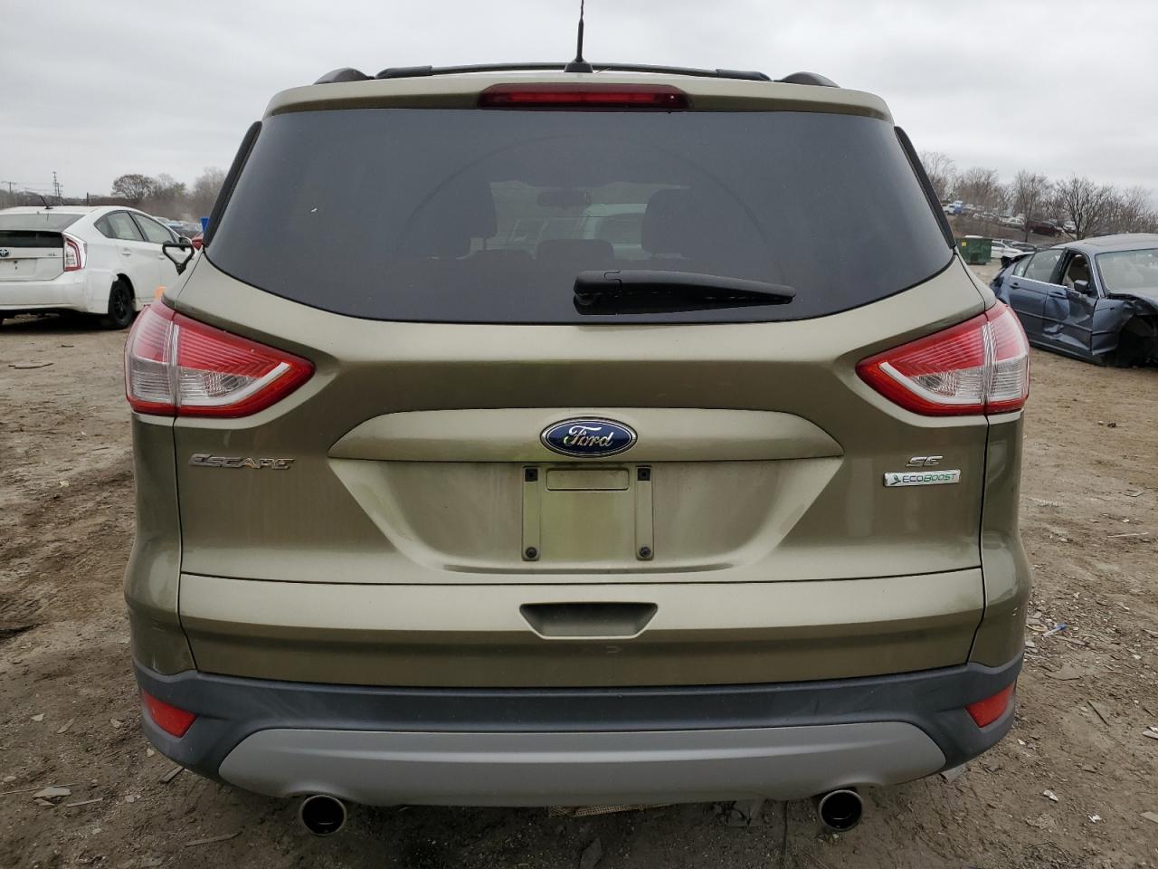 2013 Ford Escape VIN 1FMCU0GX0DUC83899 Copart auction photo, front end / side damage thumbnail 6