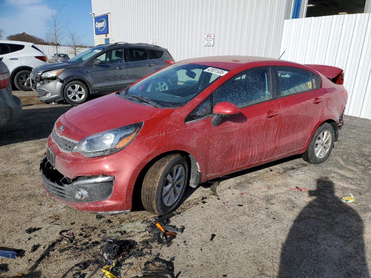 2017 KIA Rio VIN KNADN4A36H6071809
