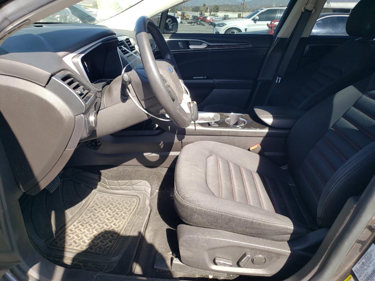 2016 Ford Fusion VIN 3FA6P0LU3GR357127 Copart auction photo, rear end damage thumbnail 7