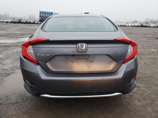 2019 Honda Civic VIN 2HGFC2F50KH025433 Copart auction photo, rear end / undercarriage damage thumbnail 6