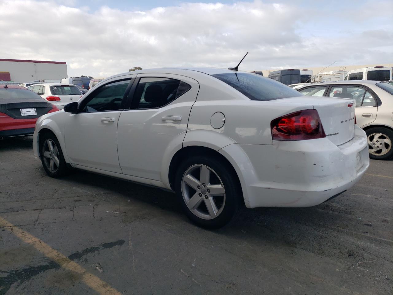 2013 Dodge Avenger VIN 1C3CDZAB0DN645265 Copart auction photo, burn - engine damage thumbnail 2