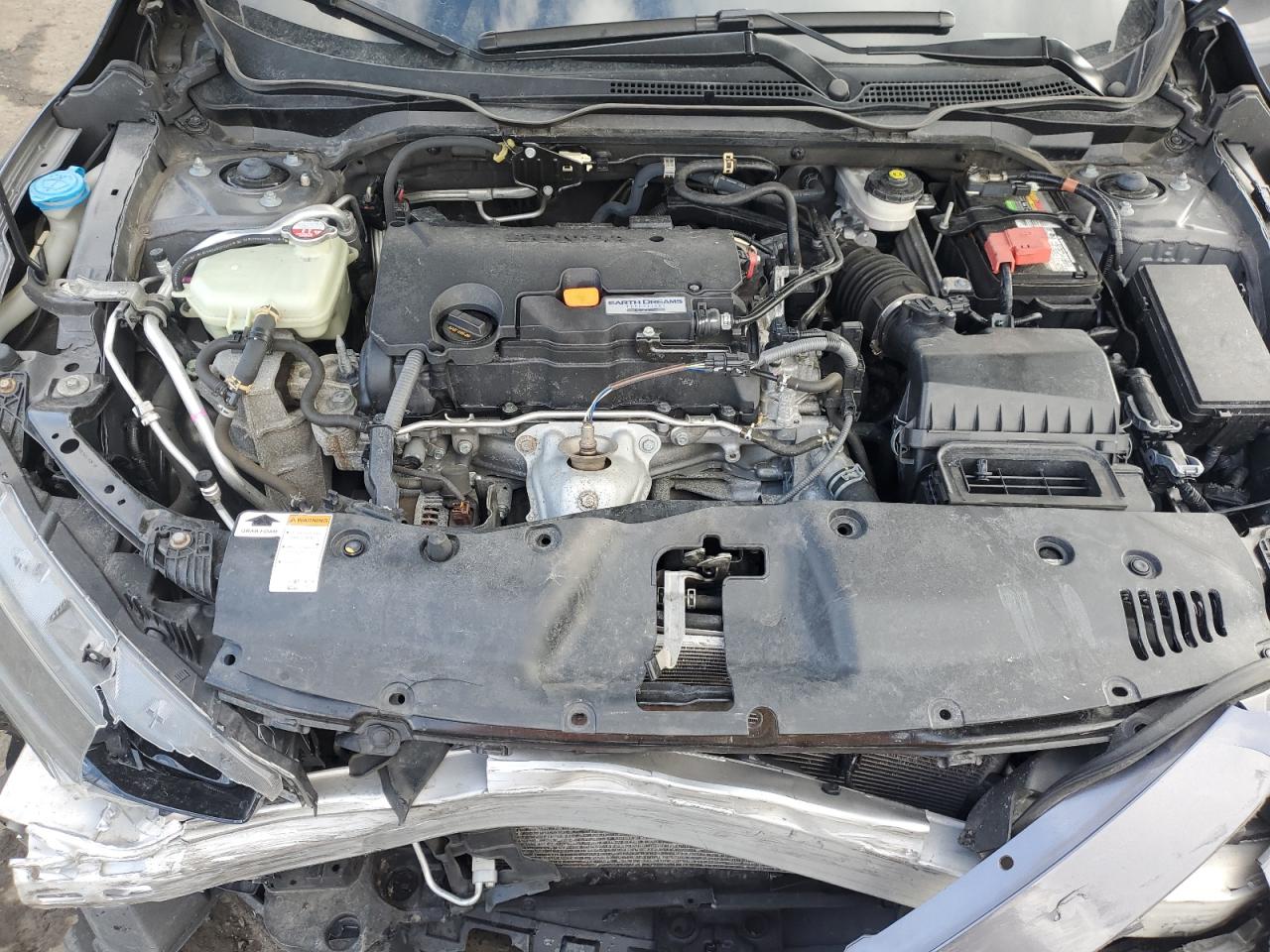 2019 Honda Civic VIN 2HGFC2F84KH540641 Copart auction photo, front end damage thumbnail 11
