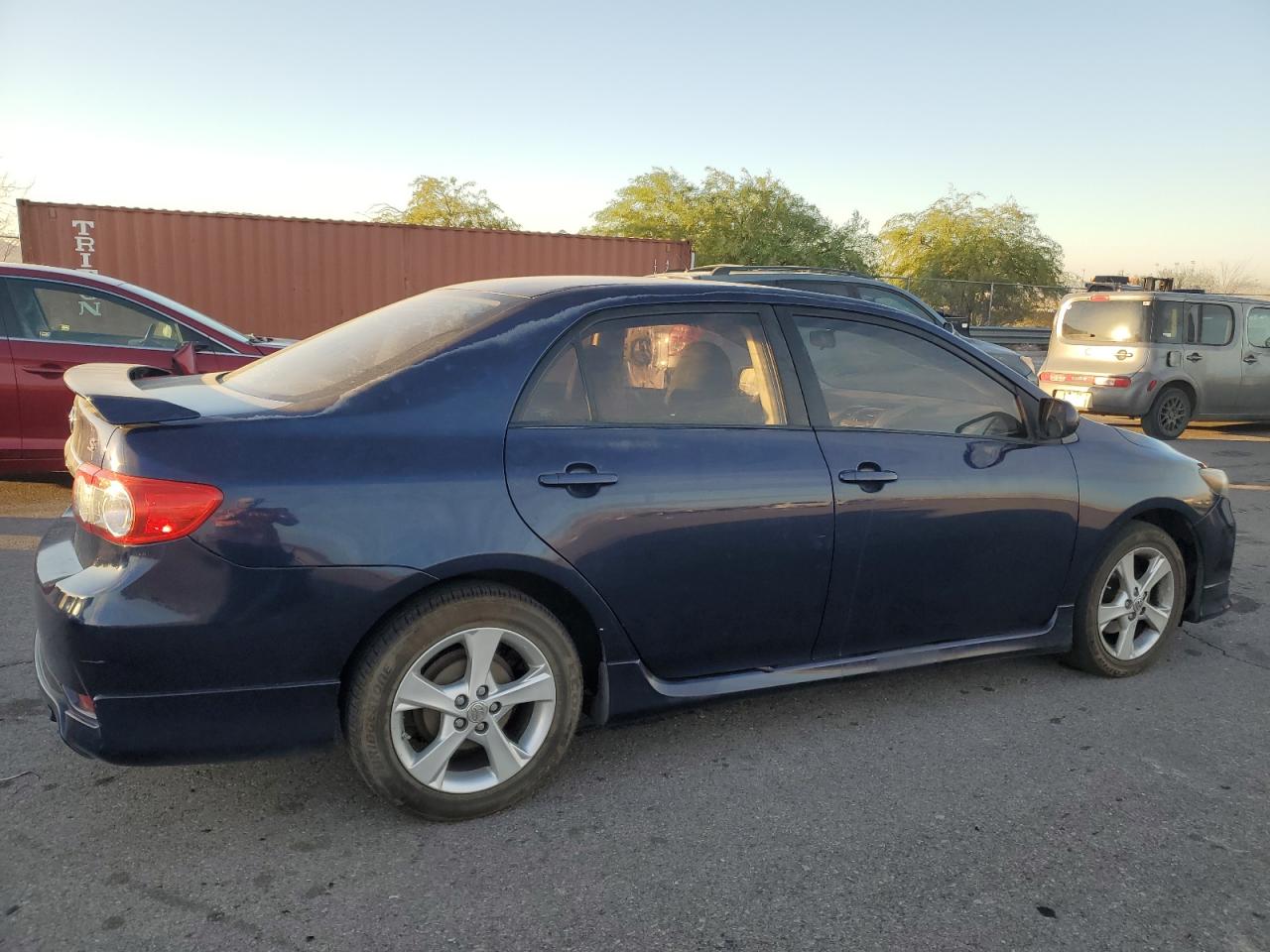 2011 Toyota Corolla VIN 2T1BU4EE2BC549975 Copart auction photo, rear end / side damage thumbnail 3