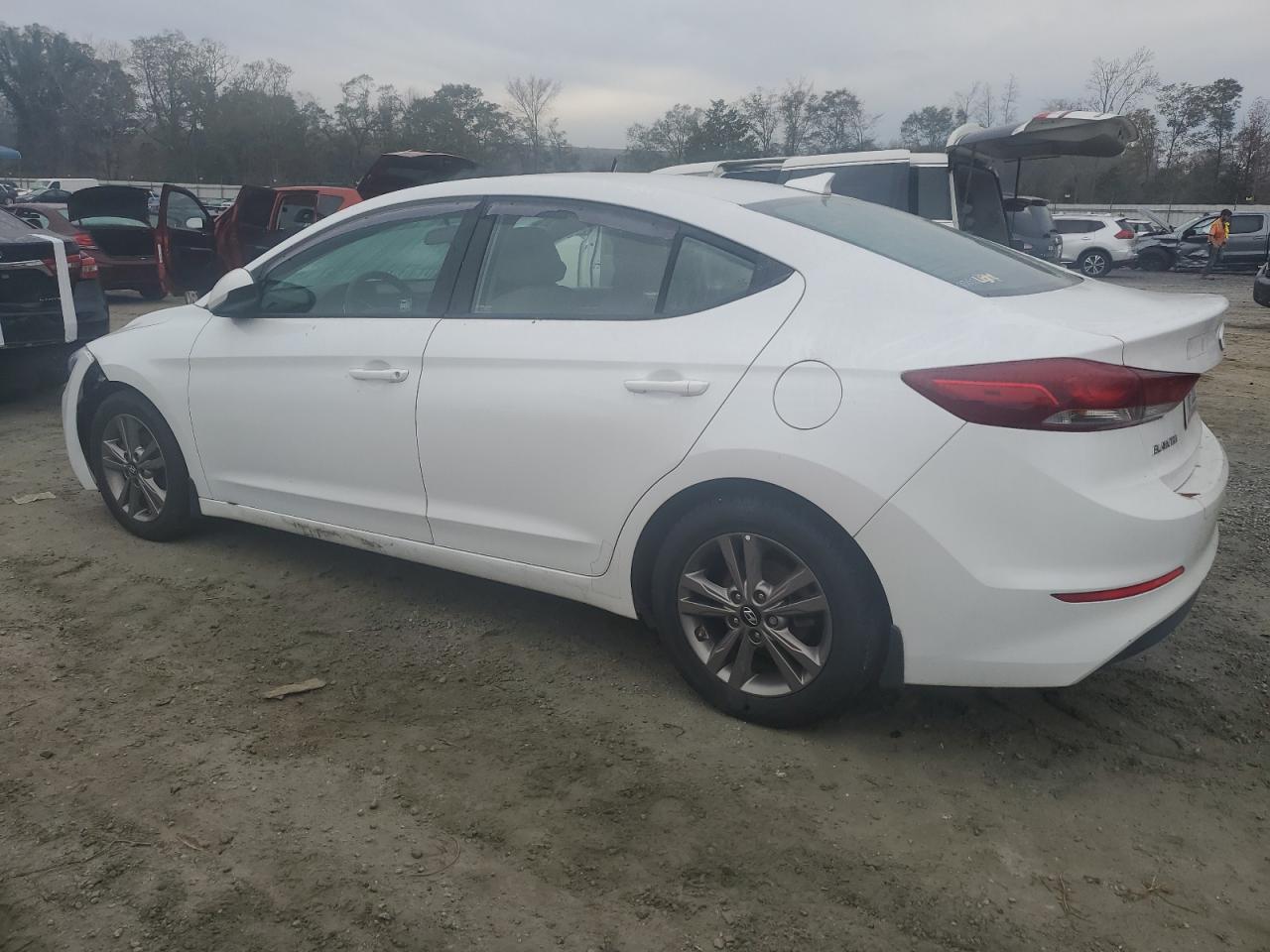 2018 Hyundai Elantra VIN 5NPD84LF3JH223462 Copart auction photo, front end damage thumbnail 2