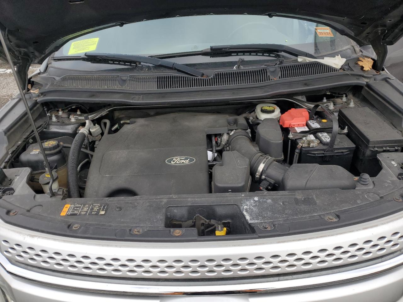 2014 Ford Explorer VIN 1FM5K8D84EGB87610 Copart auction photo, all over damage thumbnail 12