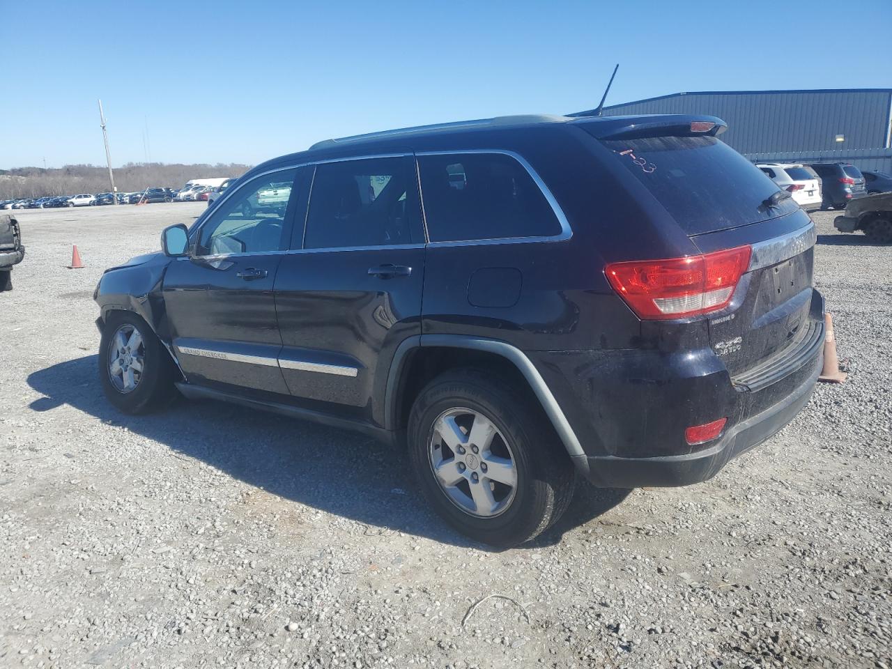 2011 Jeep Grand Cherokee VIN 1J4RR4GGXBC662817 Copart auction photo, front end / side damage thumbnail 2