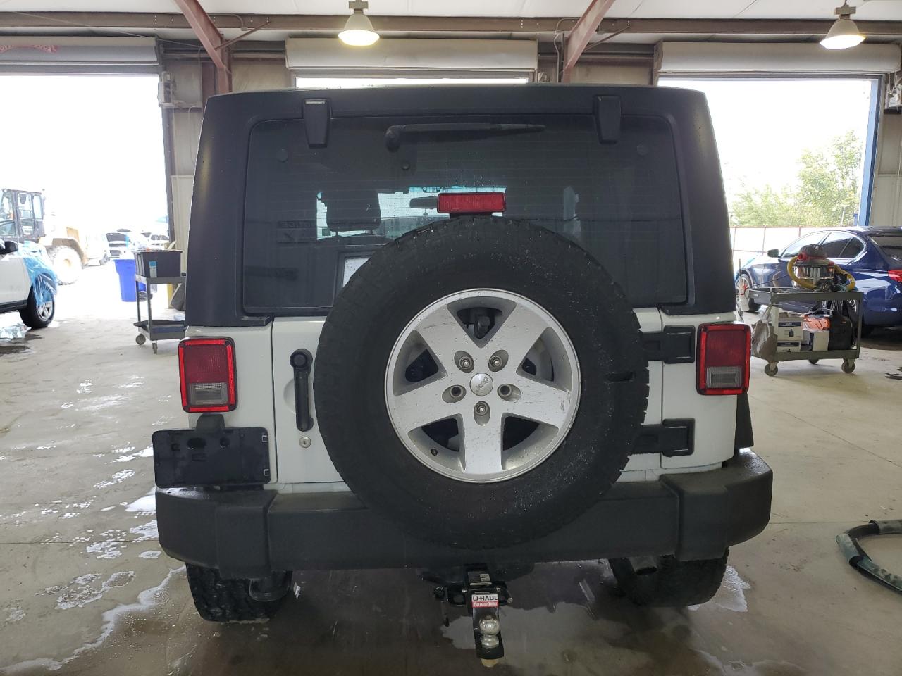 2015 Jeep Wrangler VIN 1C4AJWAG8FL648662 Copart auction photo, side / minor dent/scratches damage thumbnail 6