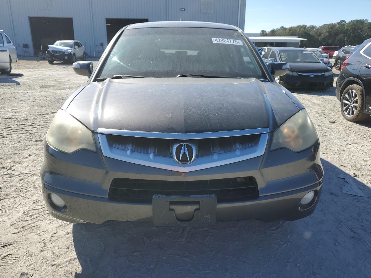 2009 Acura RDX VIN 5J8TB18239A000991 Copart auction photo, rear end / front end damage thumbnail 5