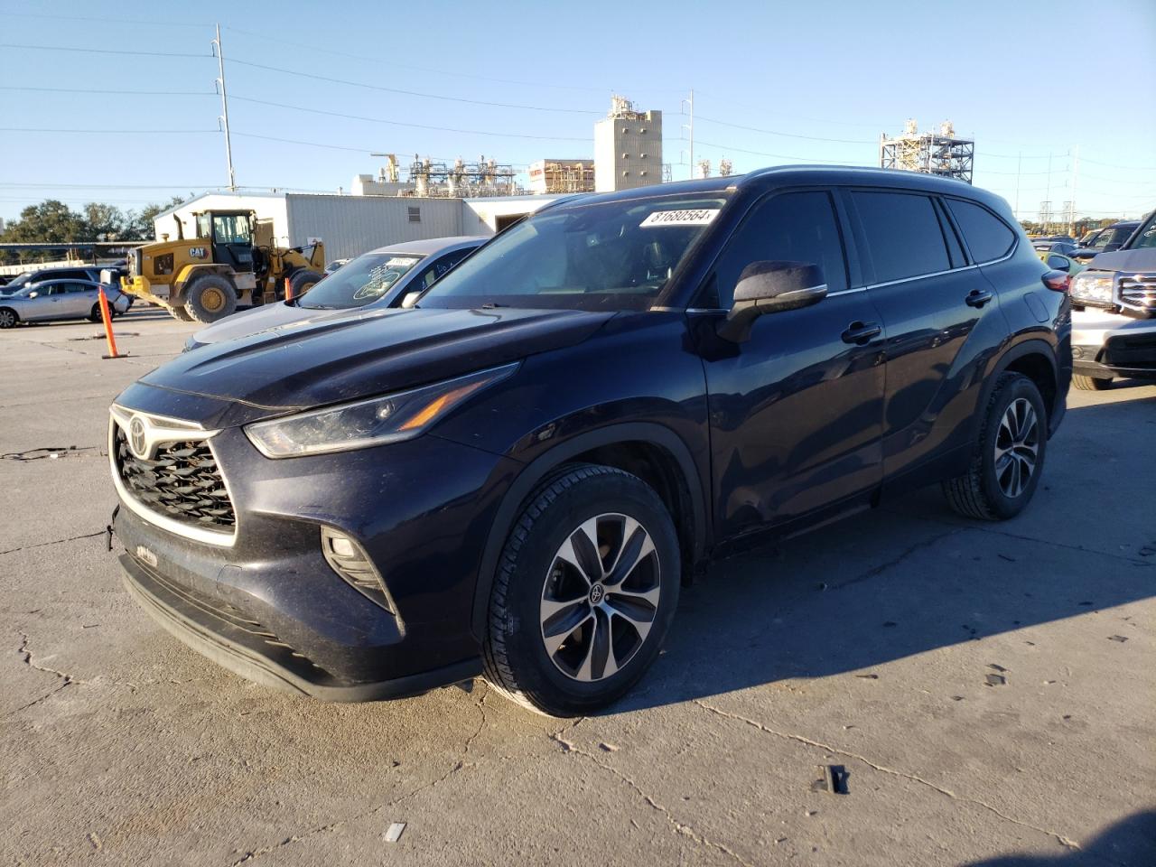 2021 Toyota Highlander VIN 5TDHZRAH7MS079784