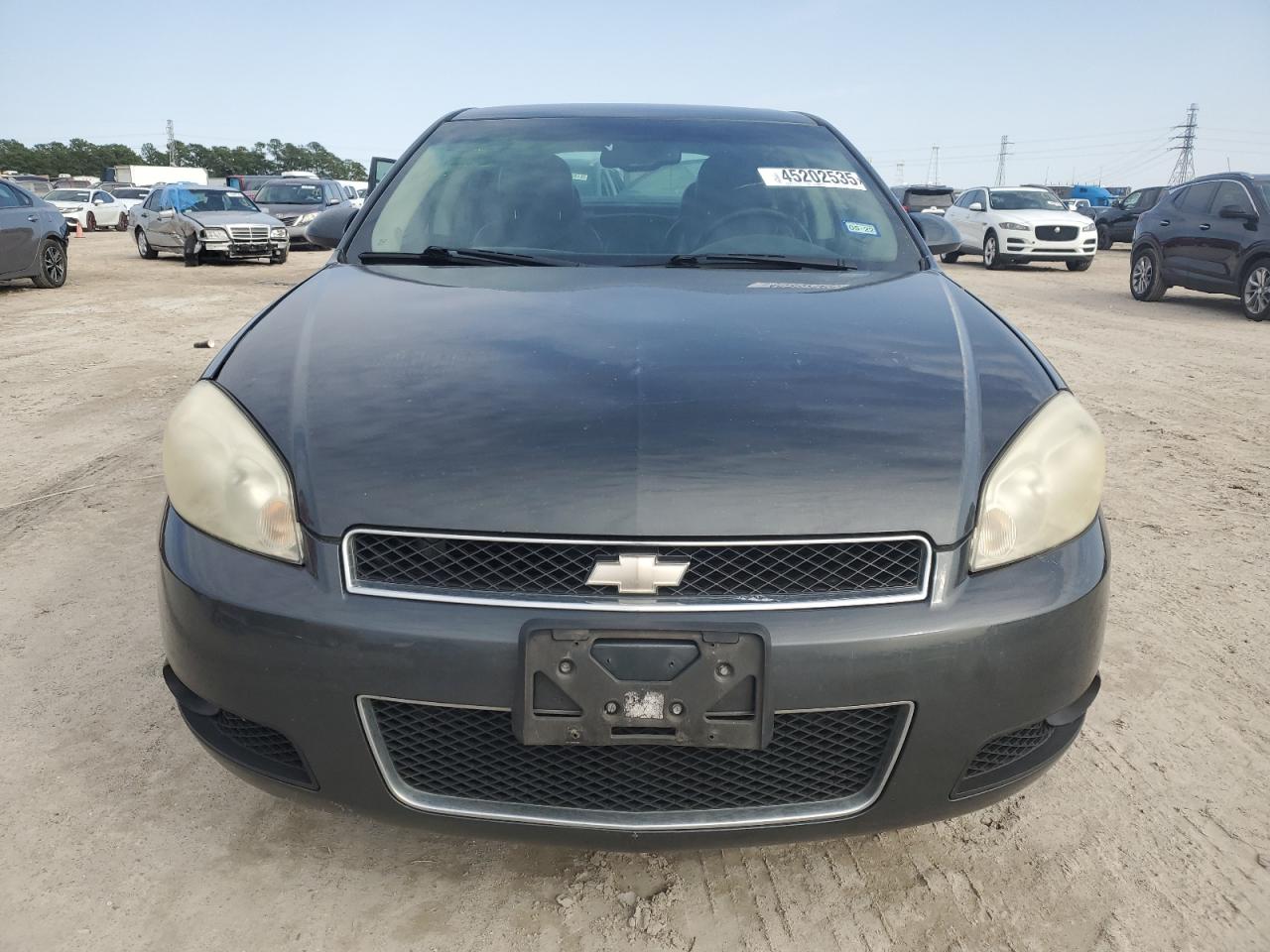 2013 Chevrolet Impala VIN 2G1WC5E33D1256587 Copart auction photo, rear end / side damage thumbnail 5