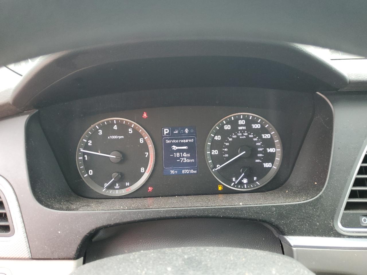 2016 Hyundai Sonata VIN 5NPE24AF8GH302160 Copart auction photo, front end damage thumbnail 9