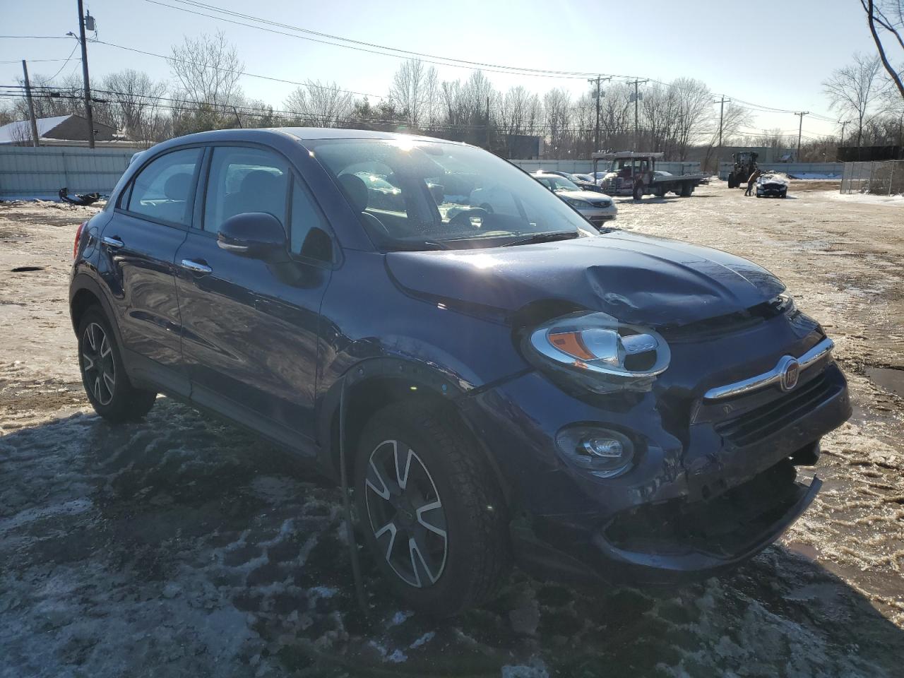 2017 Fiat 500 VIN ZFBCFYAB3HP601550 Copart auction photo, front end damage thumbnail 4