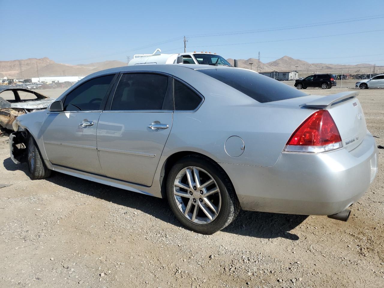 2013 Chevrolet Impala VIN 2G1WC5E34D1181818 Copart auction photo, front end / minor dent/scratches damage thumbnail 2