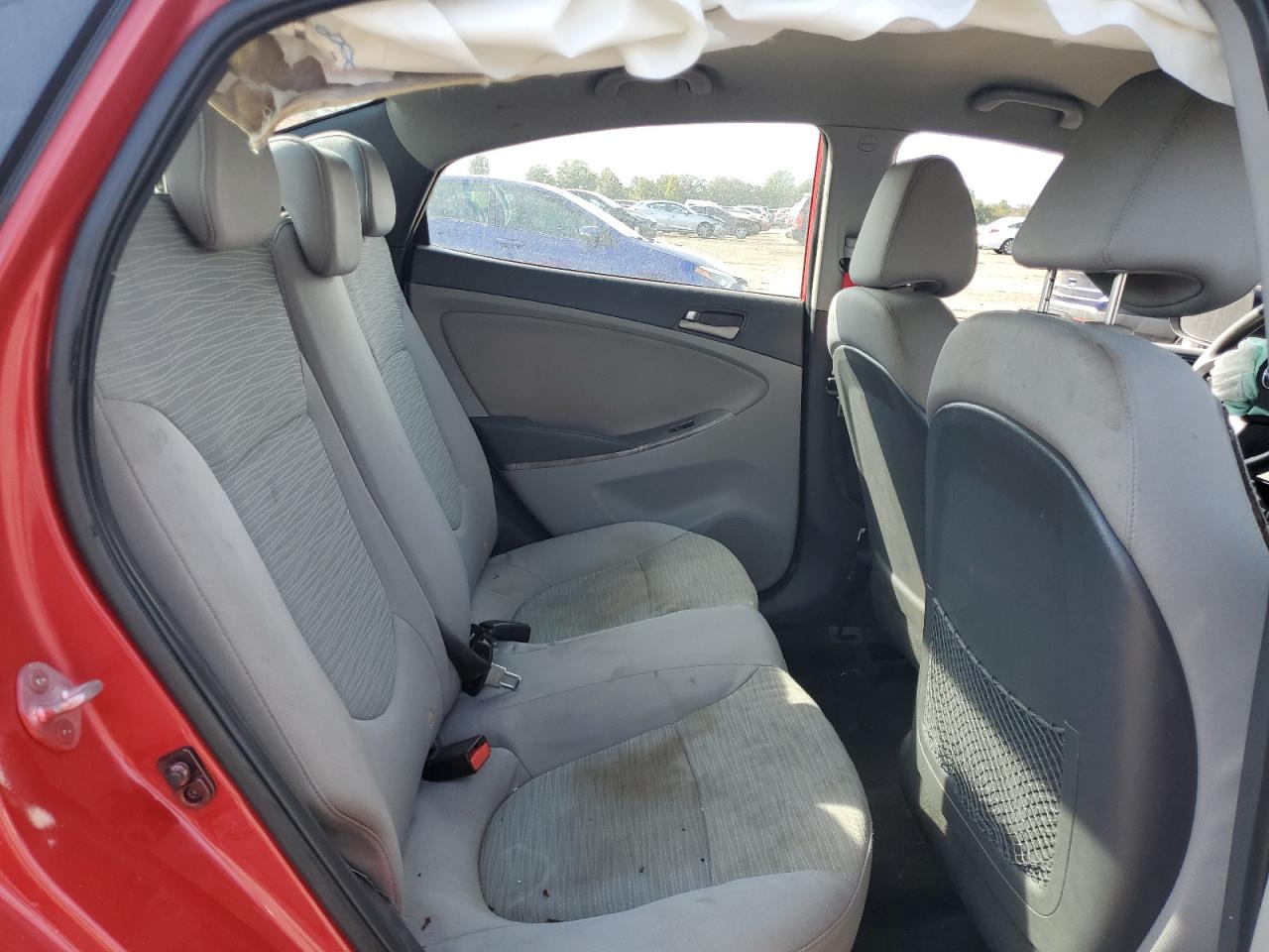 2016 Hyundai Accent VIN KMHCT4AE6GU980399 Copart auction photo, front end / rear end damage thumbnail 11