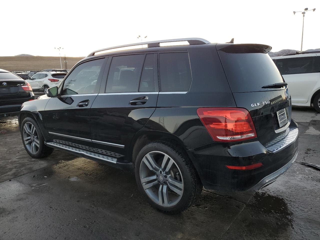 2014 Mercedes-Benz GLK-klasse VIN WDCGG8JB3EG334525 Copart auction photo, side / front end damage thumbnail 2