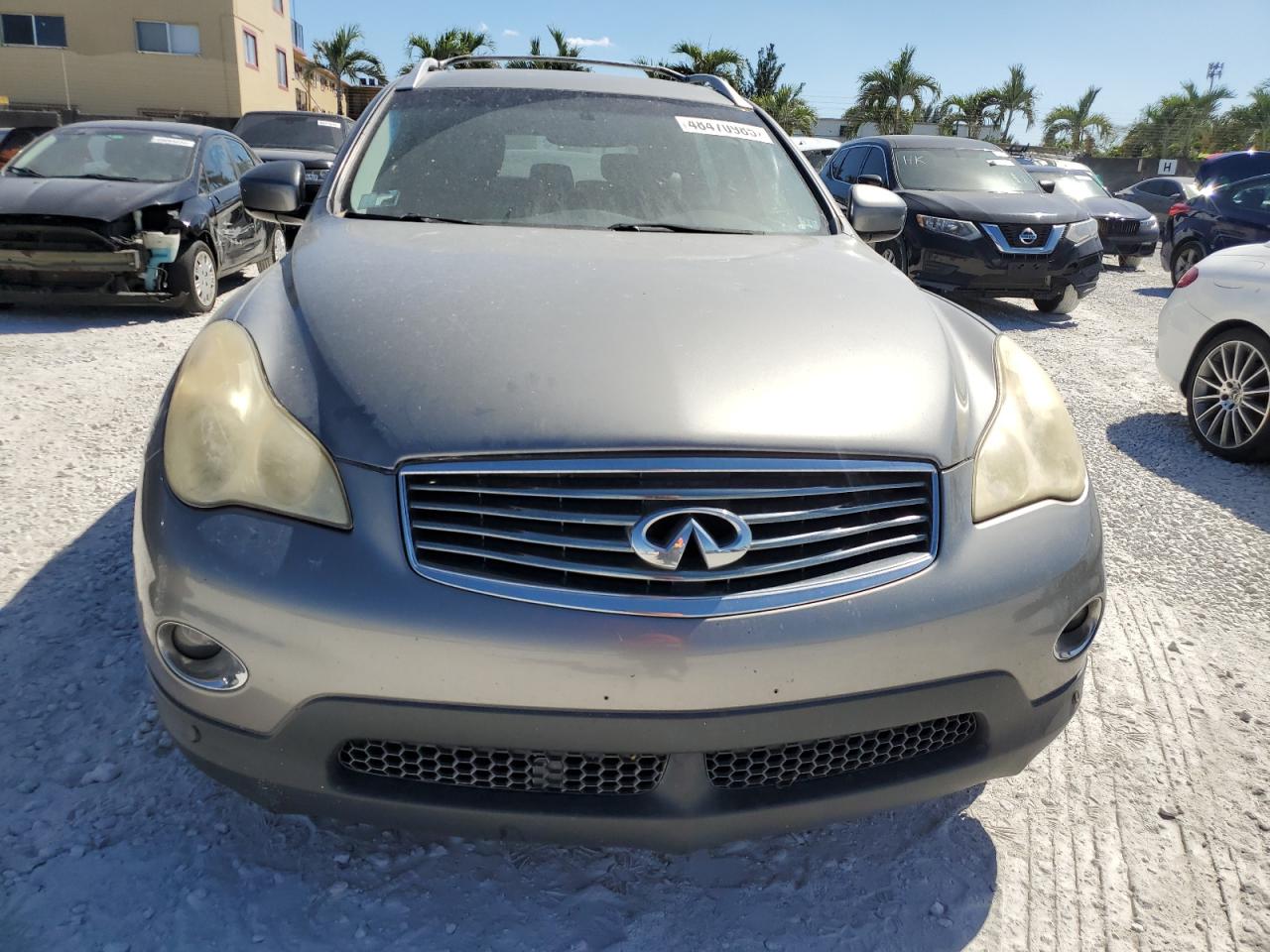 2008 Infiniti EX VIN JNKAJ09F48M359783 Copart auction photo, normal wear damage thumbnail 5