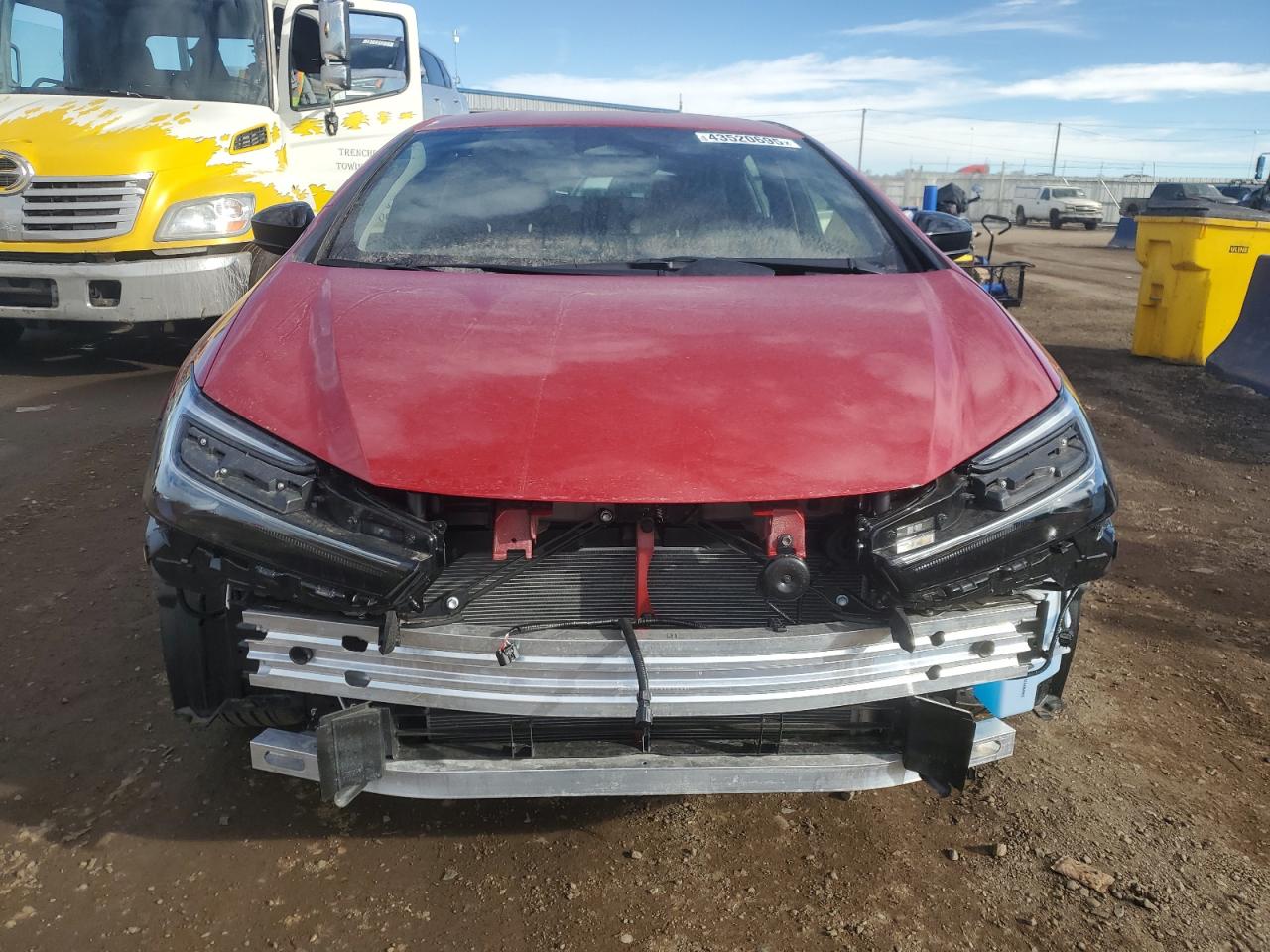 2024 Toyota Prius VIN JTDADABU6R3019954 Copart auction photo, undercarriage / all over damage thumbnail 5