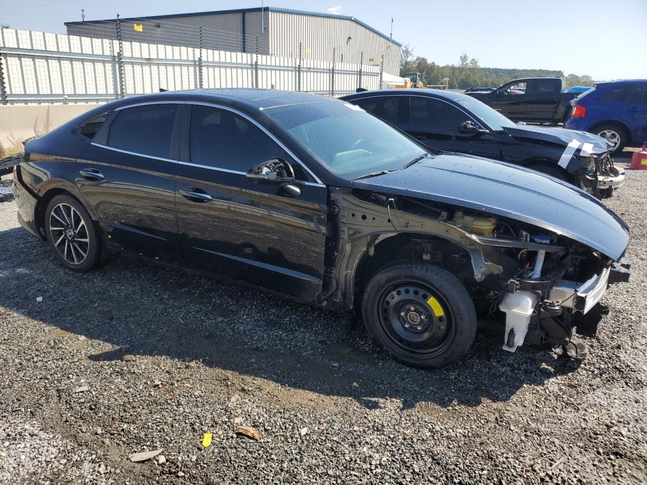 2021 Hyundai Sonata VIN 5NPEH4J29MH101732 Copart auction photo, front end damage thumbnail 4