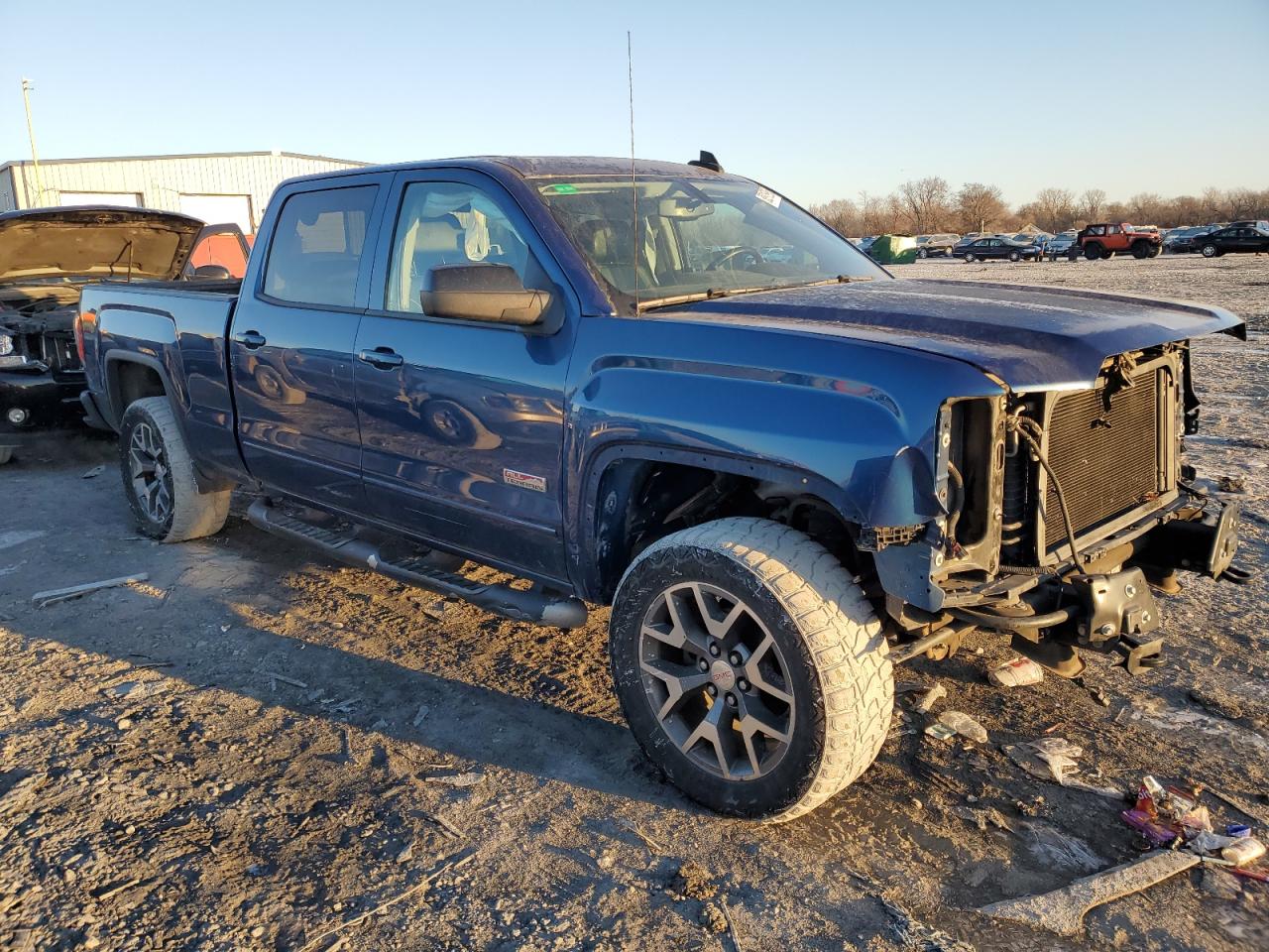2017 GMC Sierra VIN 3GTU2NEC4HG348368 Copart auction photo, front end / minor dent/scratches damage thumbnail 4