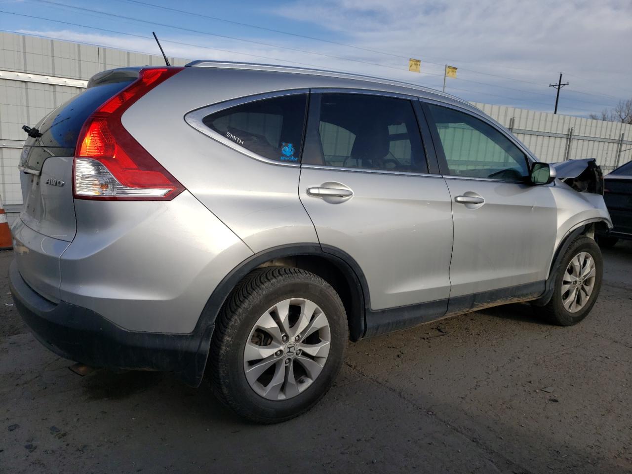 2012 Honda CR-V VIN JHLRM4H7XCC001179 Copart auction photo, front end / hail damage thumbnail 3